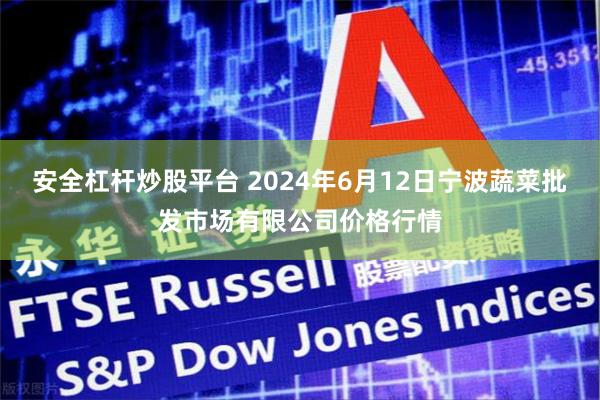 安全杠杆炒股平台 2024年6月12日宁波蔬菜批发市场有限公司价格行情