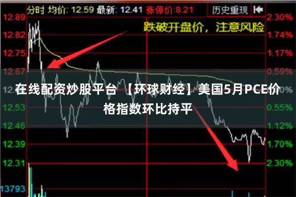 在线配资炒股平台 【环球财经】美国5月PCE价格指数环比持平