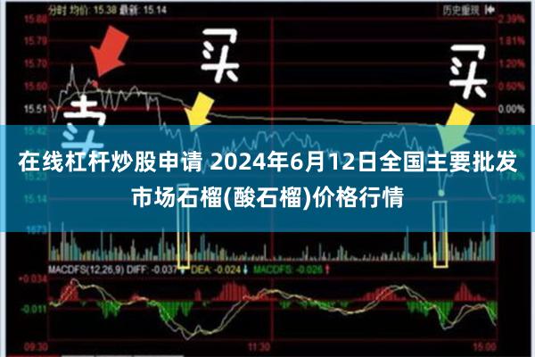 在线杠杆炒股申请 2024年6月12日全国主要批发市场石榴(酸石榴)价格行情