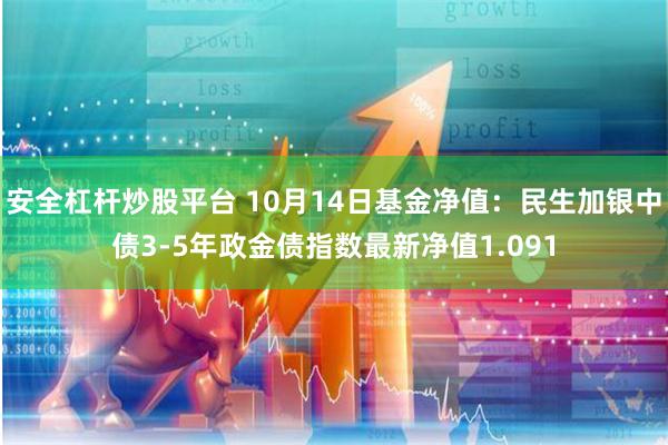 安全杠杆炒股平台 10月14日基金净值：民生加银中债3-5年政金债指数最新净值1.091