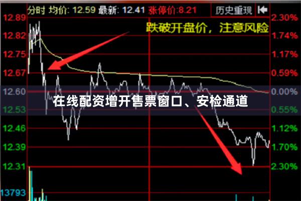 在线配资增开售票窗口、安检通道