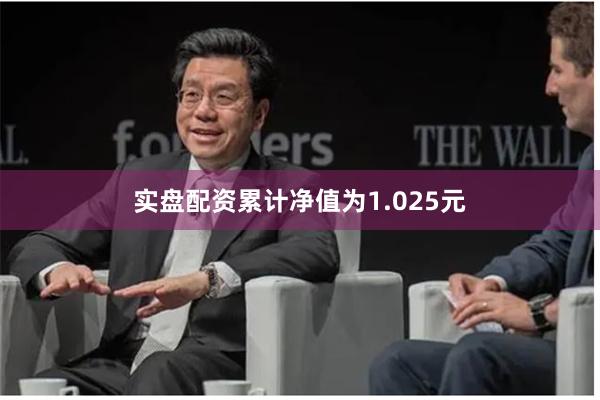 实盘配资累计净值为1.025元